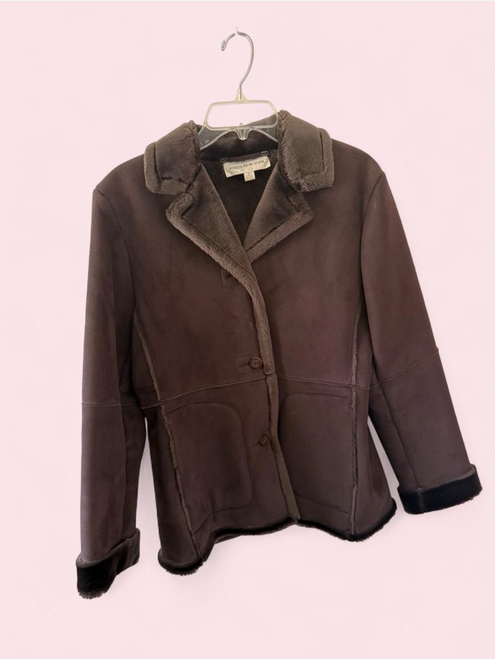 Jones New York Brown Vintage 1980s Jacket, Size Small